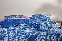 Yfke Cobalt Blue duvet cover sateen-2