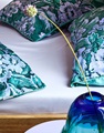 Yfke Easy Green duvet cover sateen 