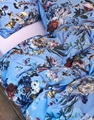 Isabella Azur Blue duvet cover sateen 