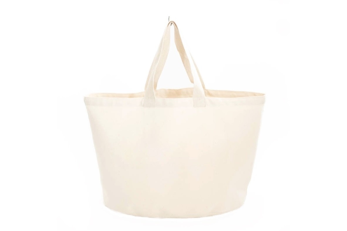 Natural beach/yoga bag - heavy canvas 