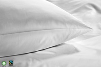 White pillowcase sateen 