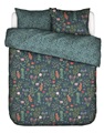 Marigold Flower slate grey Dekbedovertrekset katoen satijn 